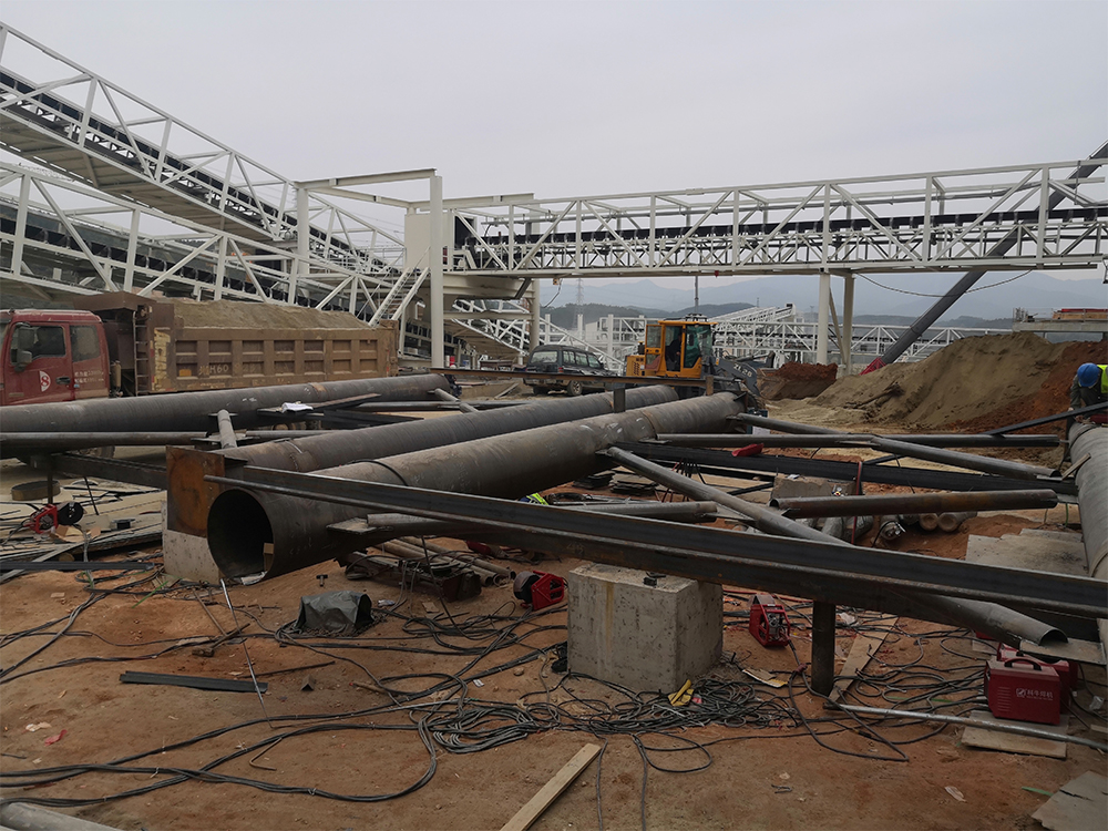 雅安螺旋钢板仓湛江5000吨项目进展